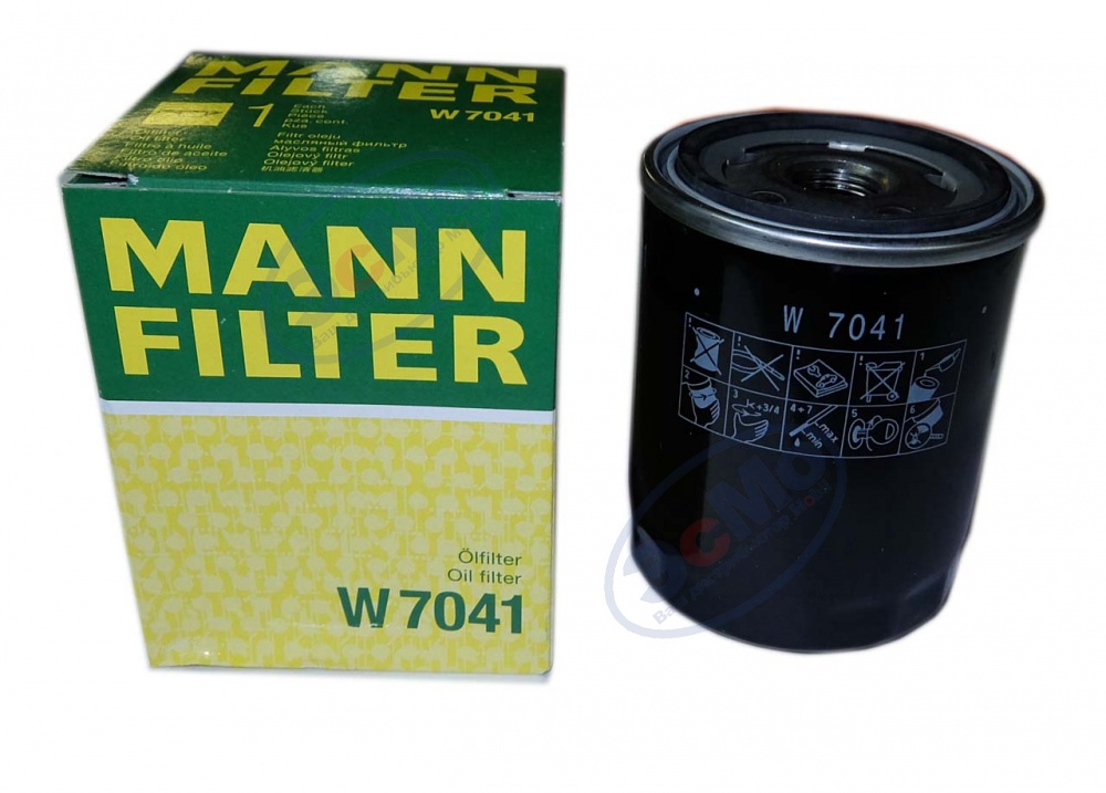 Фильтр масляный (MANN) W 7041