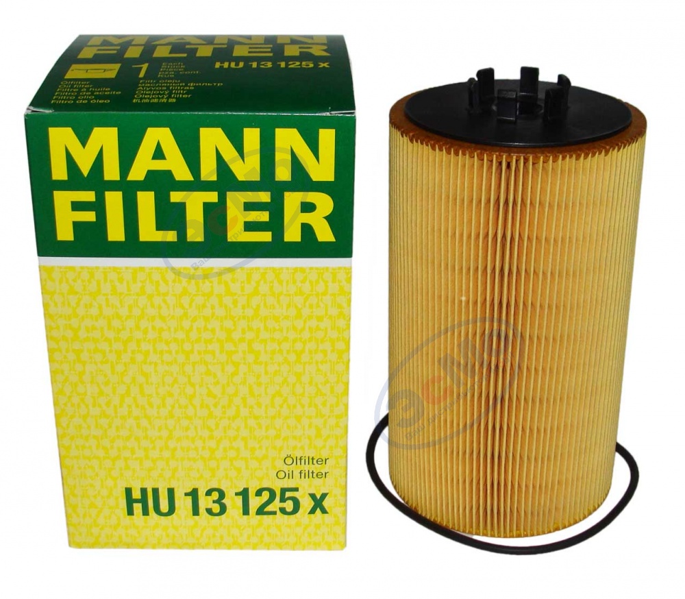 Фильтр масляный (MANN) HU 13 125 x MAN