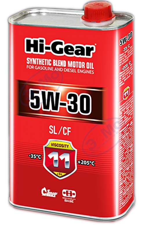 Моторное масло Hi-Gear 5W30  п/синт 1л