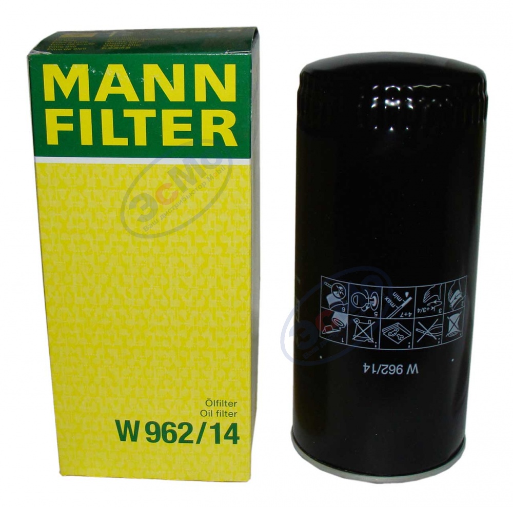 Фильтр масляный (MANN) W 962/14