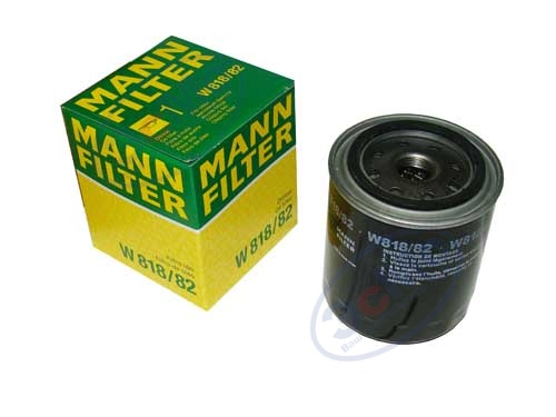 Фильтр масляный (MANN) W 818/82 Ford, Nissan, Subaru
