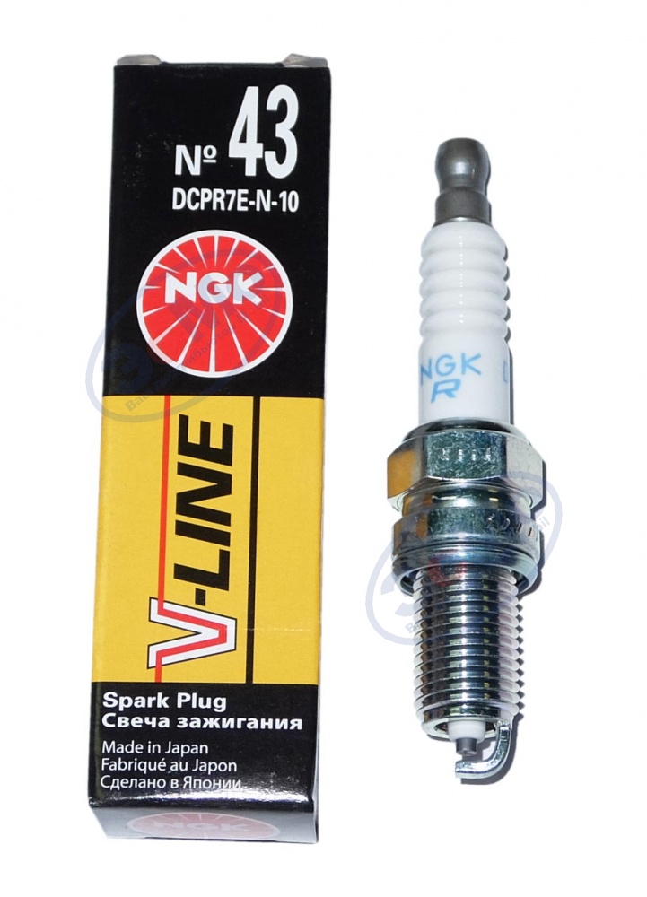 Свечи (NGK) №43 DCPR7E-N-10 (шт)