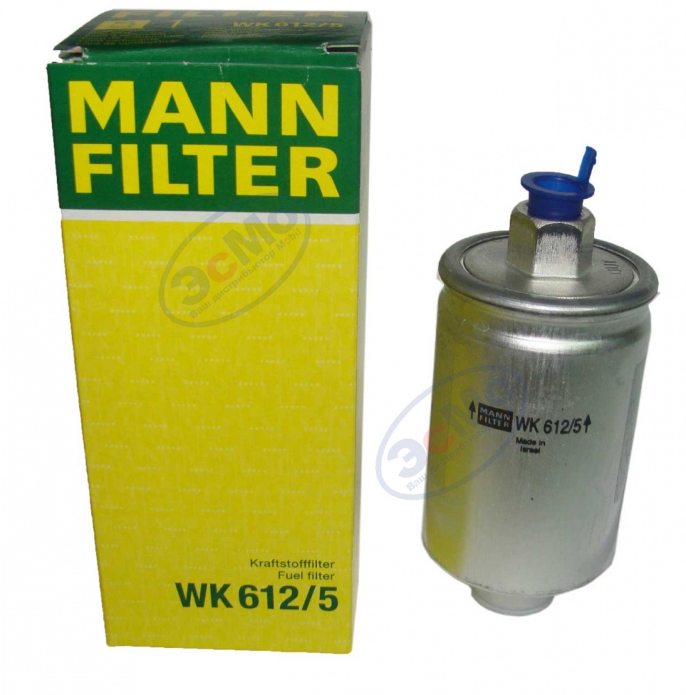 Фильтр топливный  ВАЗ-2112 (MANN) WK 612/5 резьба металл