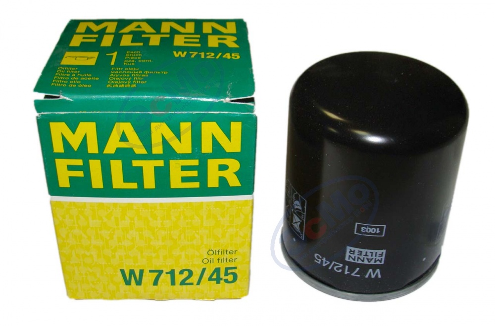 Фильтр масляный (MANN) W 712/45