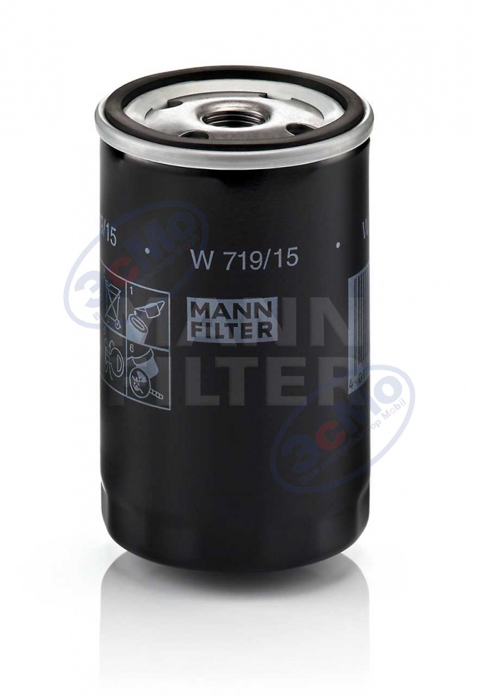 Фильтр масляный (MANN) W 719/15 BMW