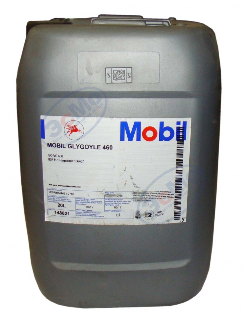 Редукторное масло Mobil Glygoyle 460  20л