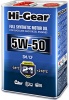 Моторное масло Hi-Gear 5W50  синт 4л