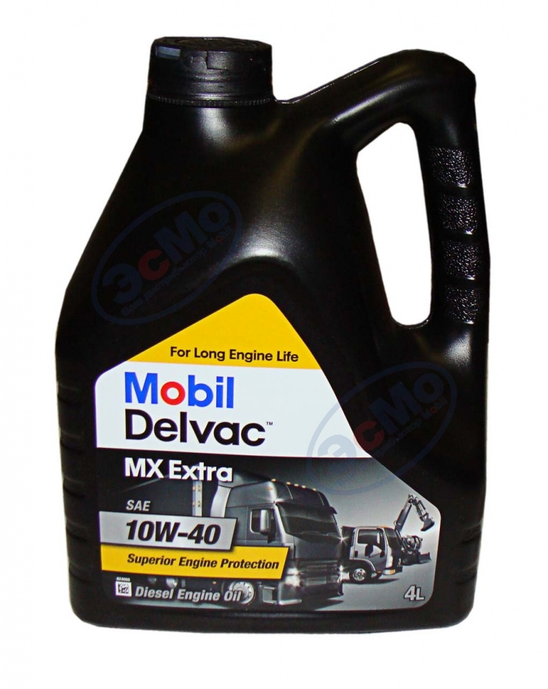 Моторное масло Mobil Delvac MX Extra 10W40  4 л