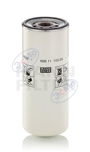Фильтр топливный (MANN) WDK 11 102/28 VOLVO