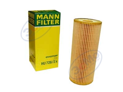 Фильтр масляный (MANN) HU 726/2 x VAG
