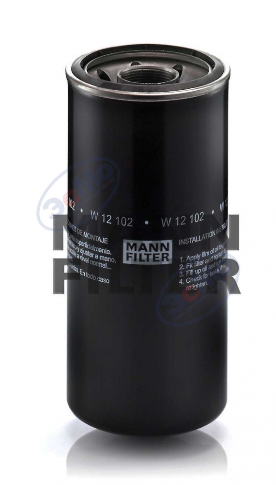 Фильтр масляный (MANN) W 12 102 Freightliner